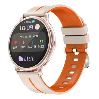 Amoled screen round screen G98 smartwatch 1.43" BT call games sport modes exercise real-time heart rate inteligente smart watch