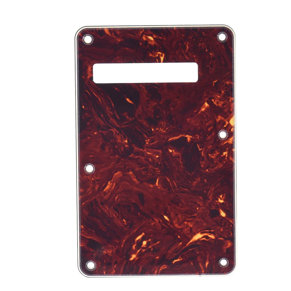 Tortoise Red Fender Strat Electric Guitar Pick Guard & Screws