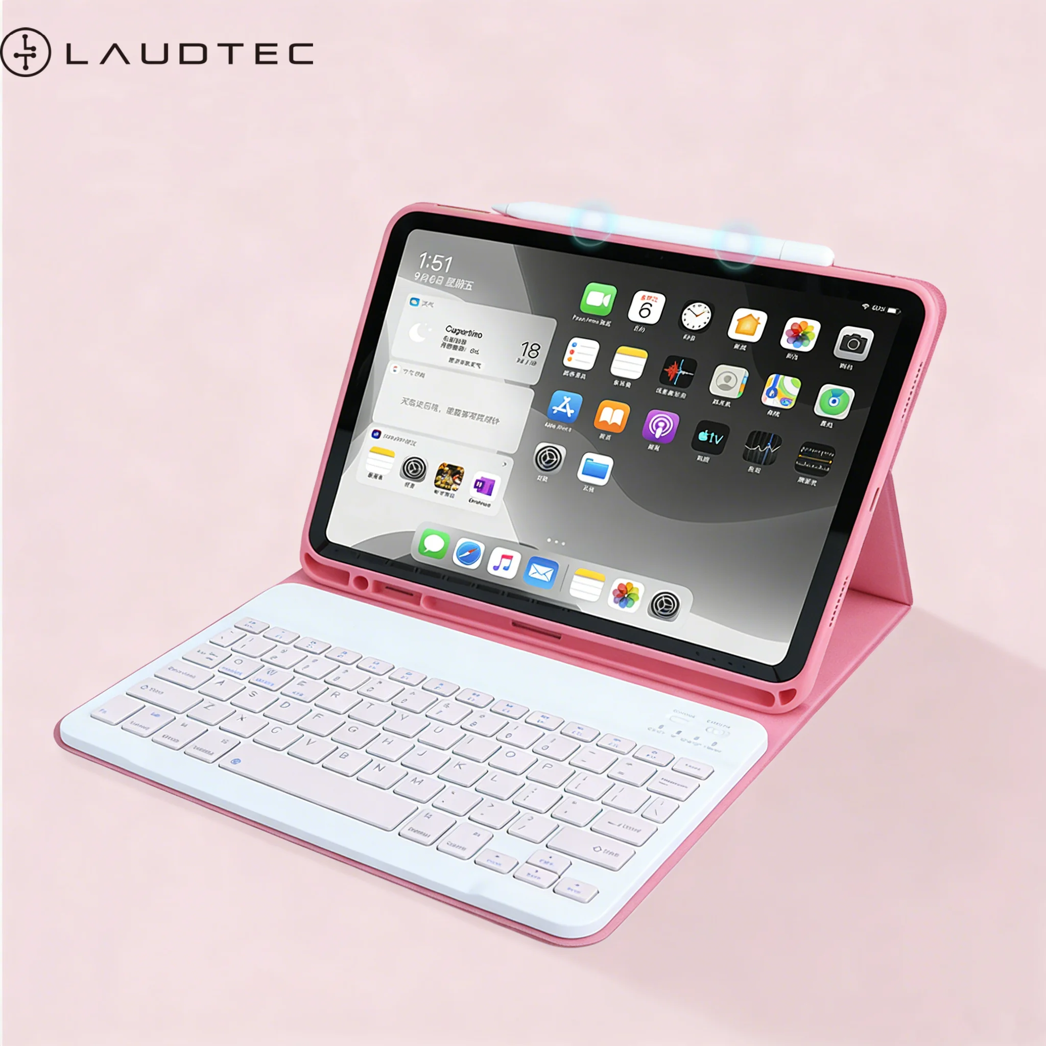 Premium Magnetic Detachable Leather Keyboard Case For iPad11 A16 10.9 Ultra Slim Protective Cover With Multi-Angle Stand
