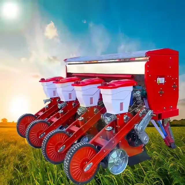 Commercial 6 Row Corn Planter with Seed Flow Monitor Large Field Coverage Design for Seeders & Transplanters