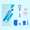 Transparent bag blue