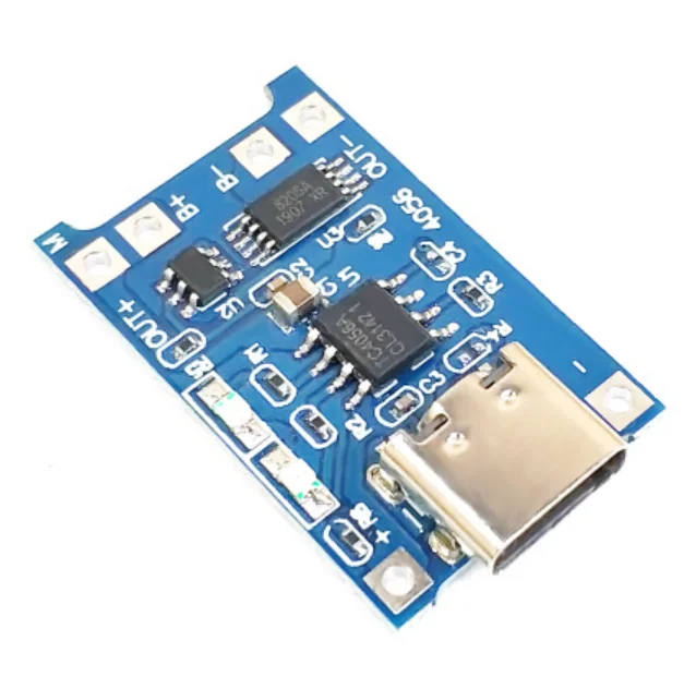 Хорошая цена TP4056 18650 модуль 5 в 1 А USB Type-c мини-порт литиевая батарея зарядная плата зарядного устройства с двумя функциями типа