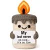 wool doll candle