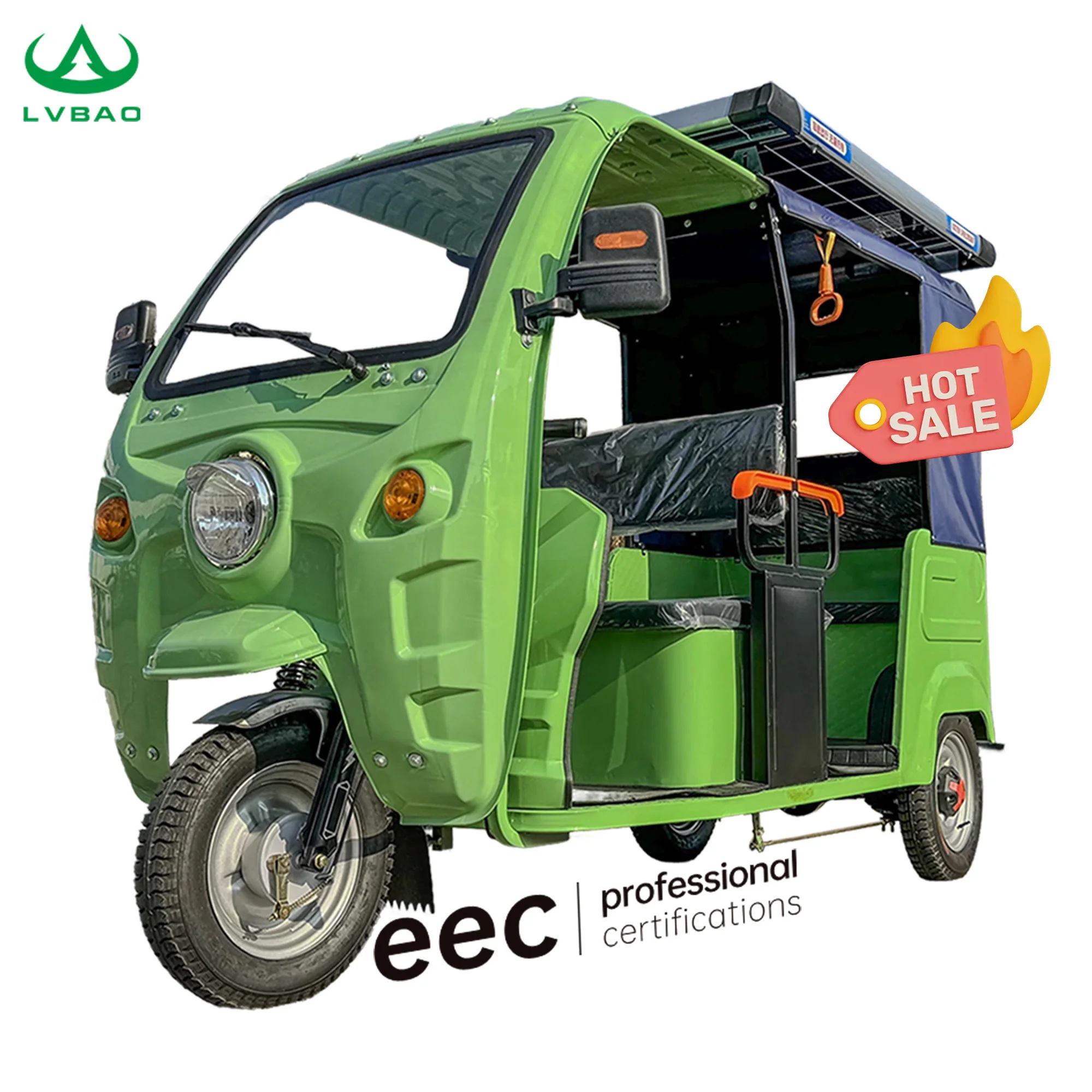 LB-ZK3WX 2024 Electric Rickshaw Efficient Passenger Transport