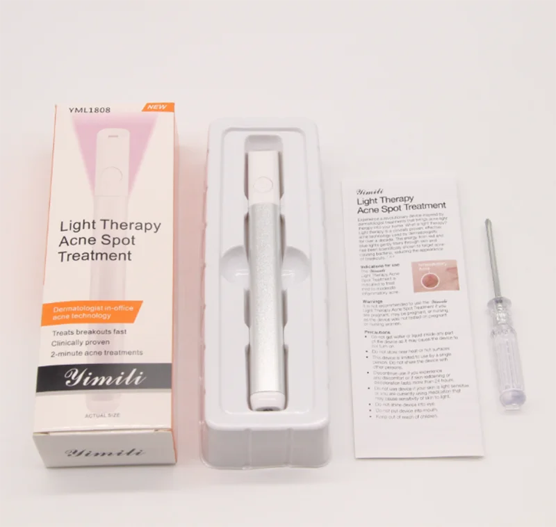 Light Therapy Acne Spot Treatment Led Light Acne Treatment Device Red