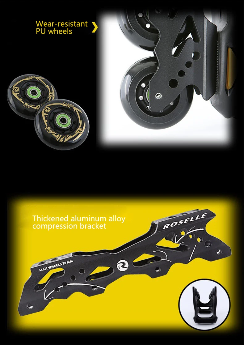 Each Slalom Skate Buy Roller Shoe Skates 4 Wheels Skating Shoes Patines For Men Adult Buy