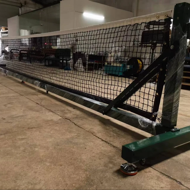 High Quality Outdoor Pickleball Nets Movable Professional Pickleball Frame with Net Foldable Pickleball Game Nets