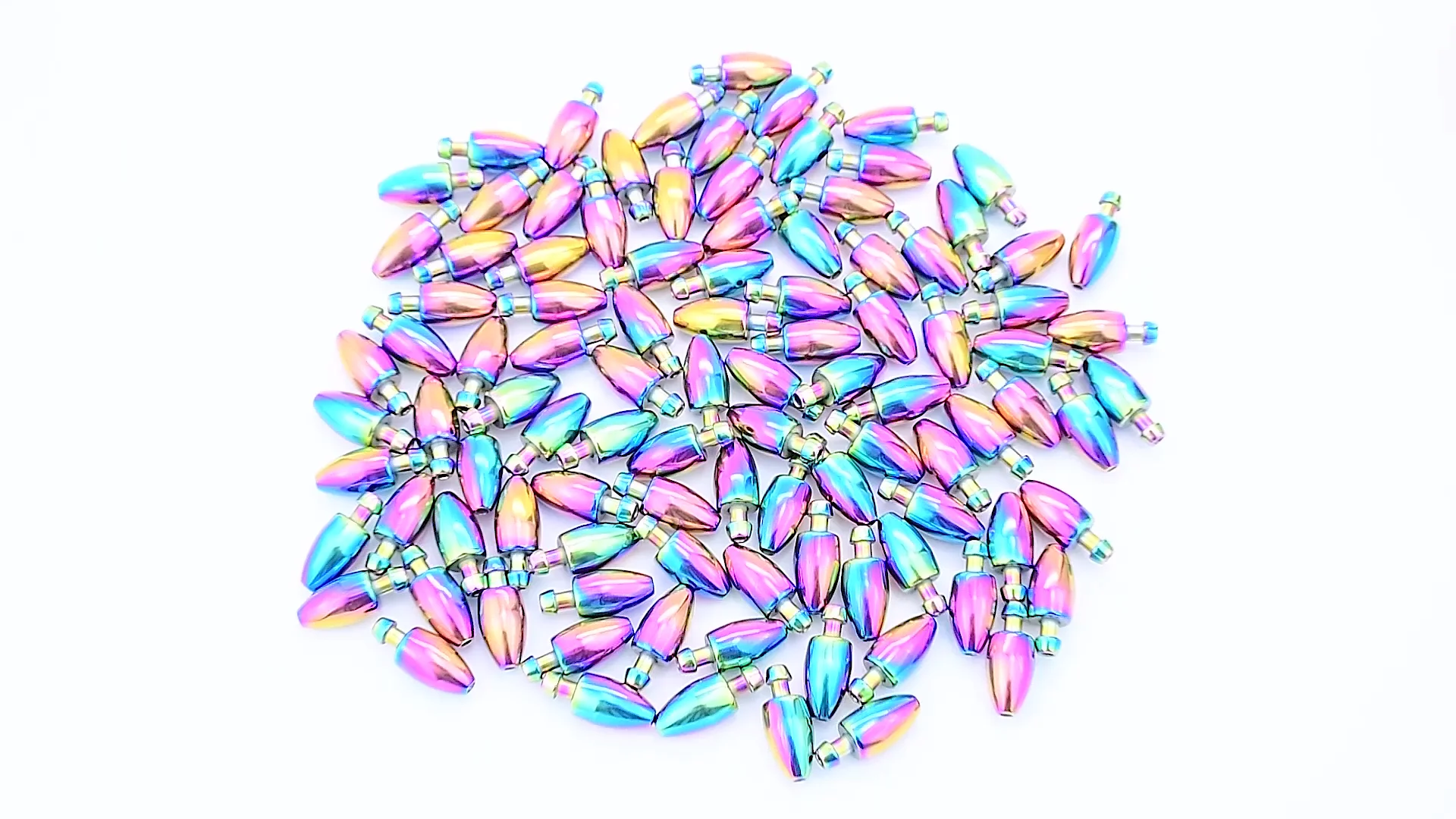 High Quality Heavy Metal Alloy Drop Sinker Silver Tungsten Weight