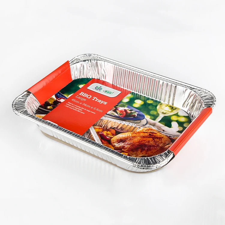 product wholesale new innovations tia cb45 rapid heat conduction disposable warm food foil container-8