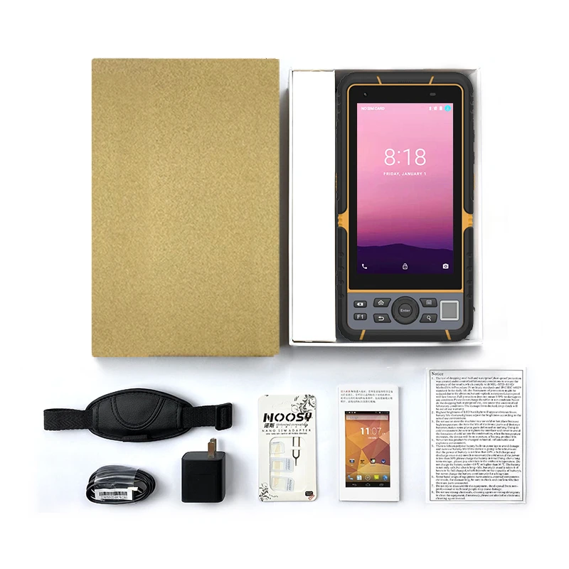 Oem T60 Rugged Pda Tablet Pc 5.5 Inch Industrial Pda Android Ip67 Nfc