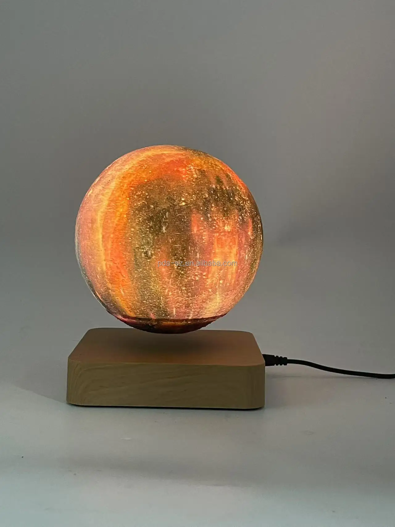 Magnetic Levitation Floating Planets and Moon Table Lamp