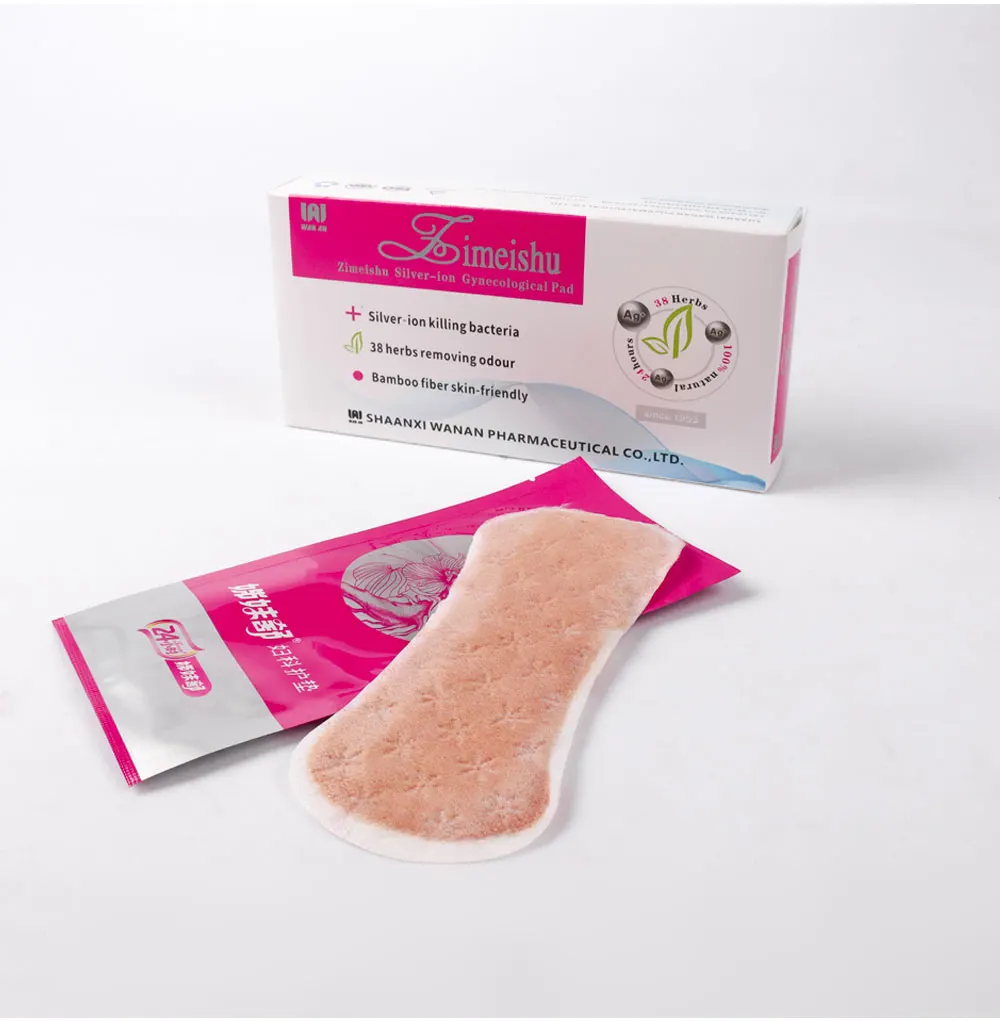 Гинекологический тампон Zimeishu для женщин, лечение ионами серебра
