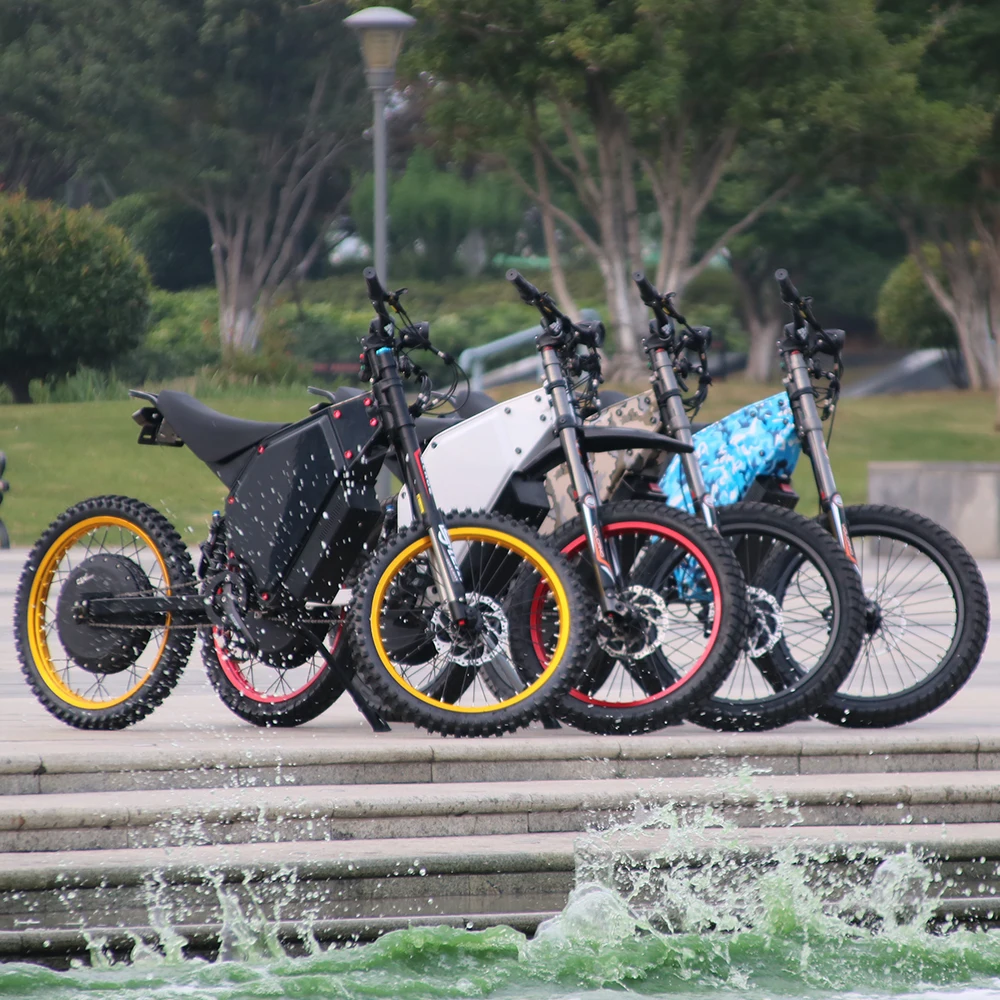 Fast Speed 72 Volts 12000 Watts Powerful Dirt Electric Bicycle E Bike for Adults