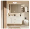100Sintered Stone Integrated Sink + Smart Mirror Cabinet