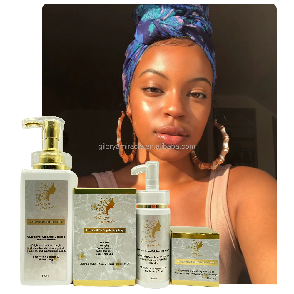 Black Beauty Kits For African Skin Care Routine Complexion Clarifying