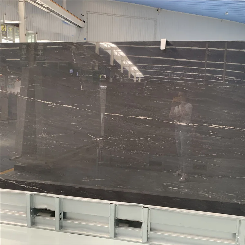 product polished natural stone premium quality antique grey marble slabs with white and brown pattern for house apartment bedroom-5