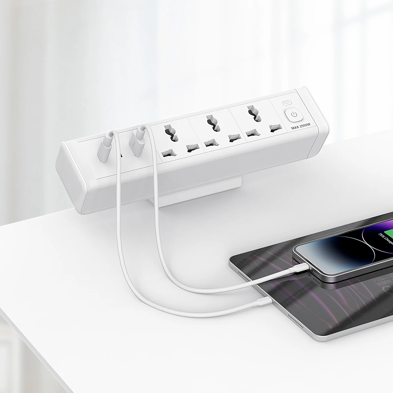 Usb C Pd 65w Charger With 3 Outlets & Desktop Socket - Oem | Wholesale