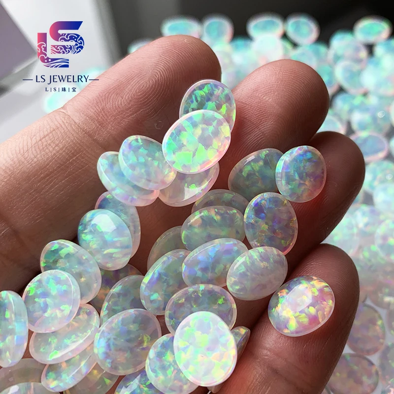 Shop Wholesale Lab Created Jelly Opal Cabochons for Jewelry