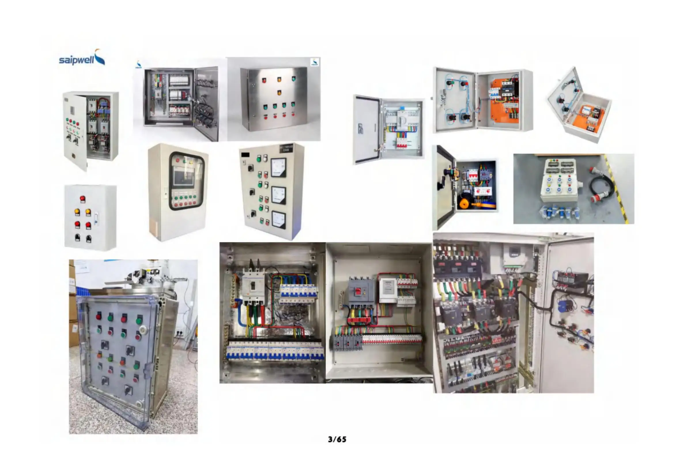 SAIPWELL/SAIP Electrical Control Box/Electrical Control Panel ECB-1000P ...