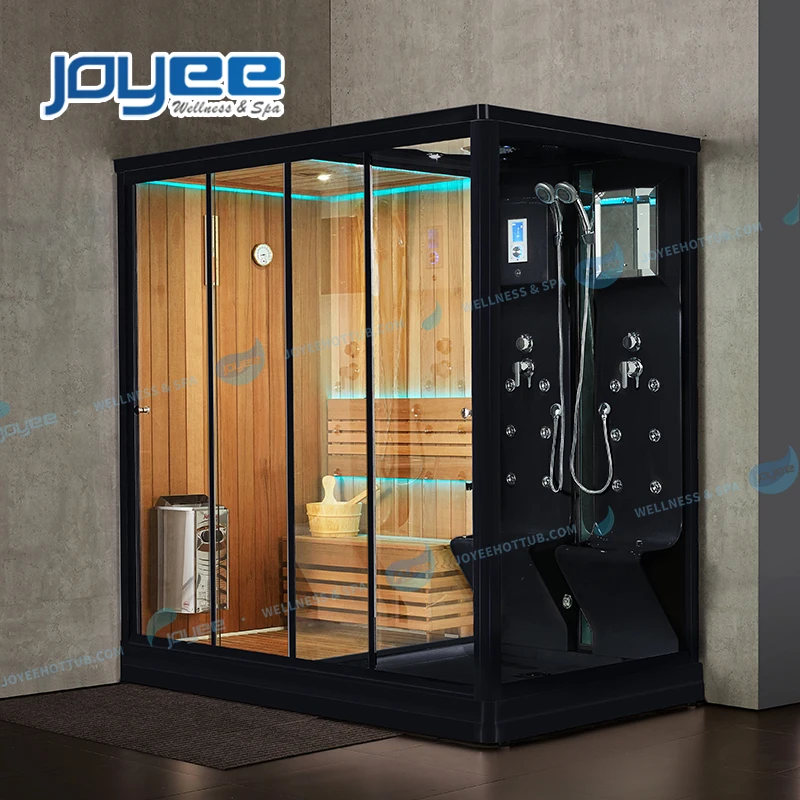 Joyee Manufacturers Price Wholesale Home Ozone Portable 2 Person Bath  Shower Steam Sauna Room - Buy Steam Room,Steam Sauna Room,Steam Sauna  Product on 