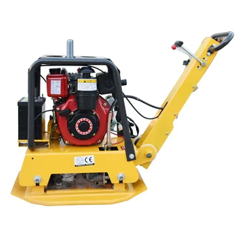 Concrete Machine Product Construction Gasoline Used Reversible Vibrating Ruler Plate Hydraulic Compactor for Asphalt Road