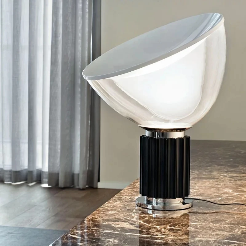 Nordic Modern Italian Radar Table Lamps Simple Bedroom Bedside Study Hotel Model Room Design Desk Lights Lighting Decor Fixtures