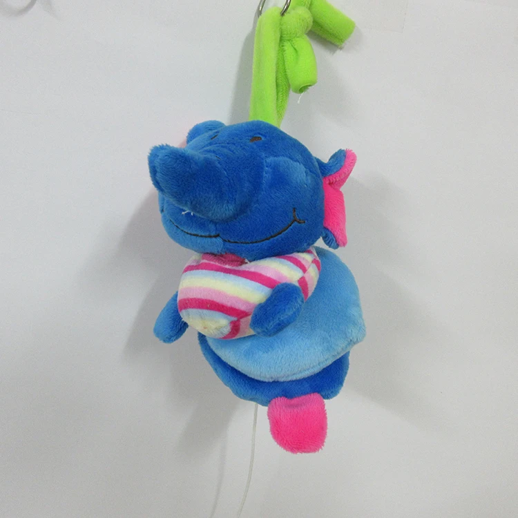 Hanging Pull String Plush Toy tiger Elephant Soft Baby Toy Crib Toys with Vibration Hanging Pull String Plush Toy tiger Elephant Soft Baby Toy Crib Toys with Vibration