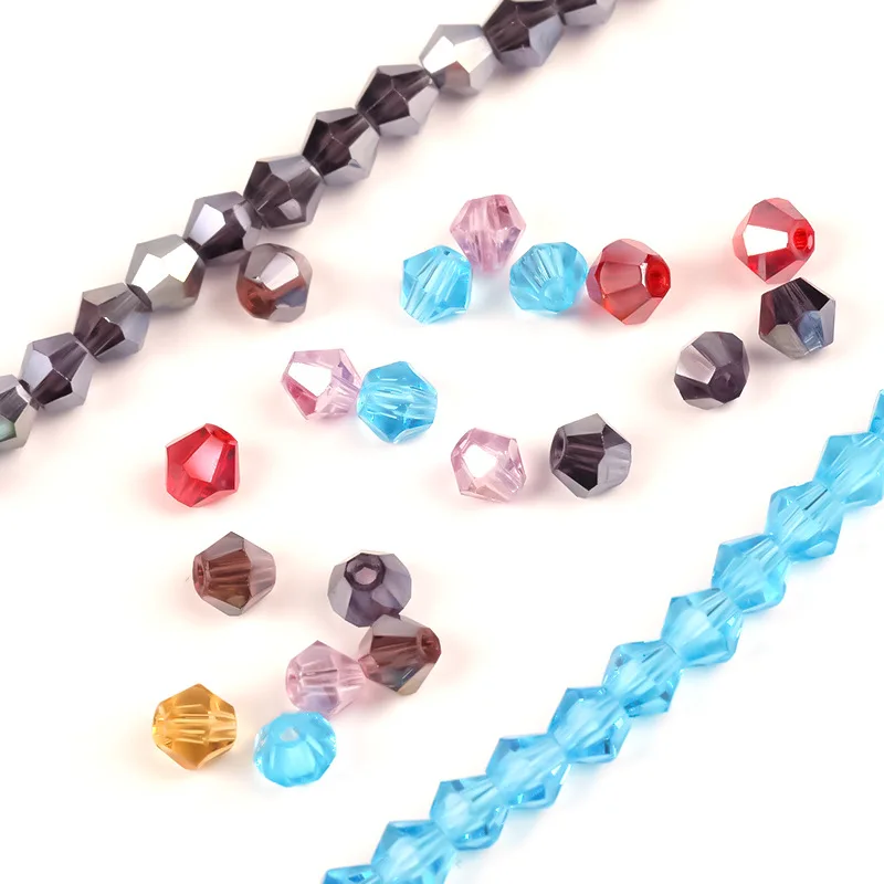 3mm 4mm 6mm 8mm 10mm Cubo Quadrato Sfaccettato Ceca Cristallo Di Vetro Sciolto Artigianato Perline Commercio All'ingrosso Lotto Per La Creazione Di - Foto 7