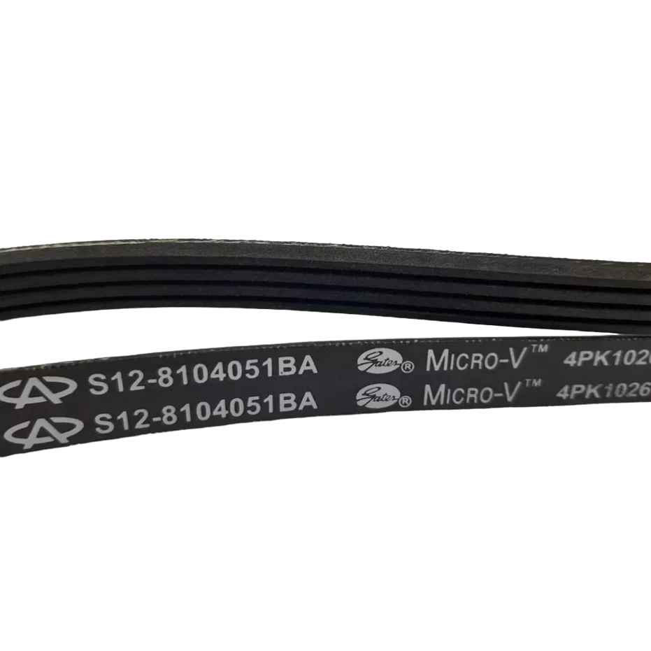 S12-8104051BA 4PK1026 Timing Belt for Correa Compresor Aire Acondicionado Chery Arauca A1 X1 QQ6