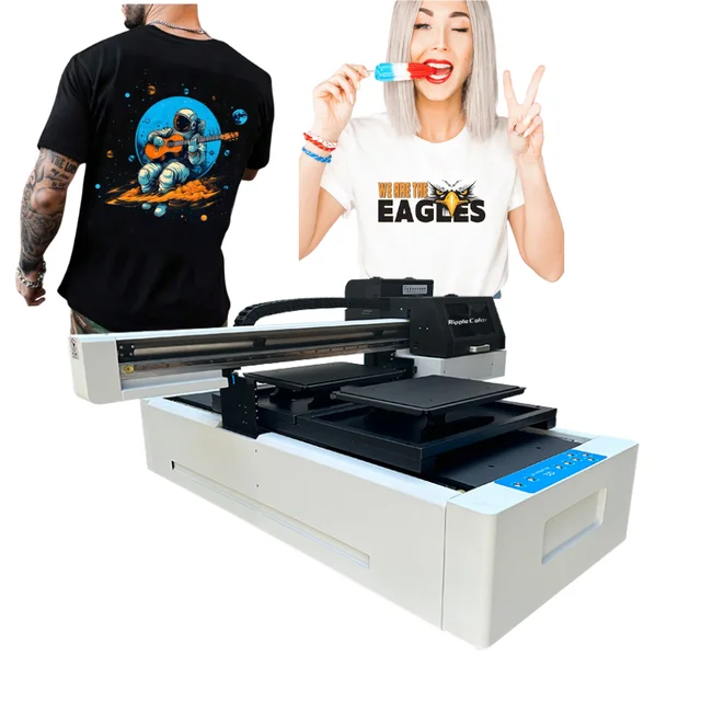 Large size A1 A2 A3 printer direct to garment for textile 6090 custom t-shirt dtg printing machine
