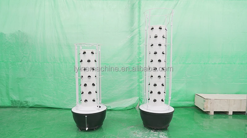 Full Automated Easy Assemble Aeroponic Tower  Hydroponics Growing System Vertical Tower Garden