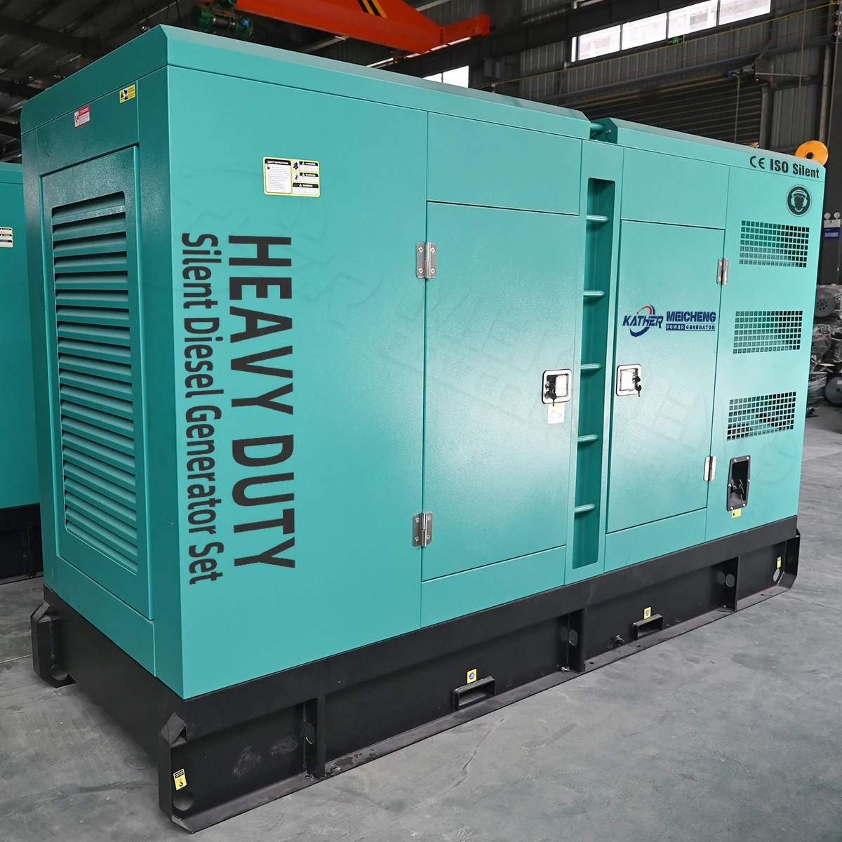 Genset 80kw 100kw 120KW 150kw 200kW 300kw 500kw 800kw 1000kw 1500kw 2000kw Silent Canopy Professional Diesel Generator Set