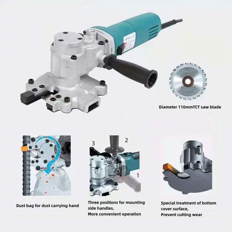 KAOBAS 110V Metal Cutting Machine | Key Duplication Cutter With Dual Power Modes | 120W Brass Motor