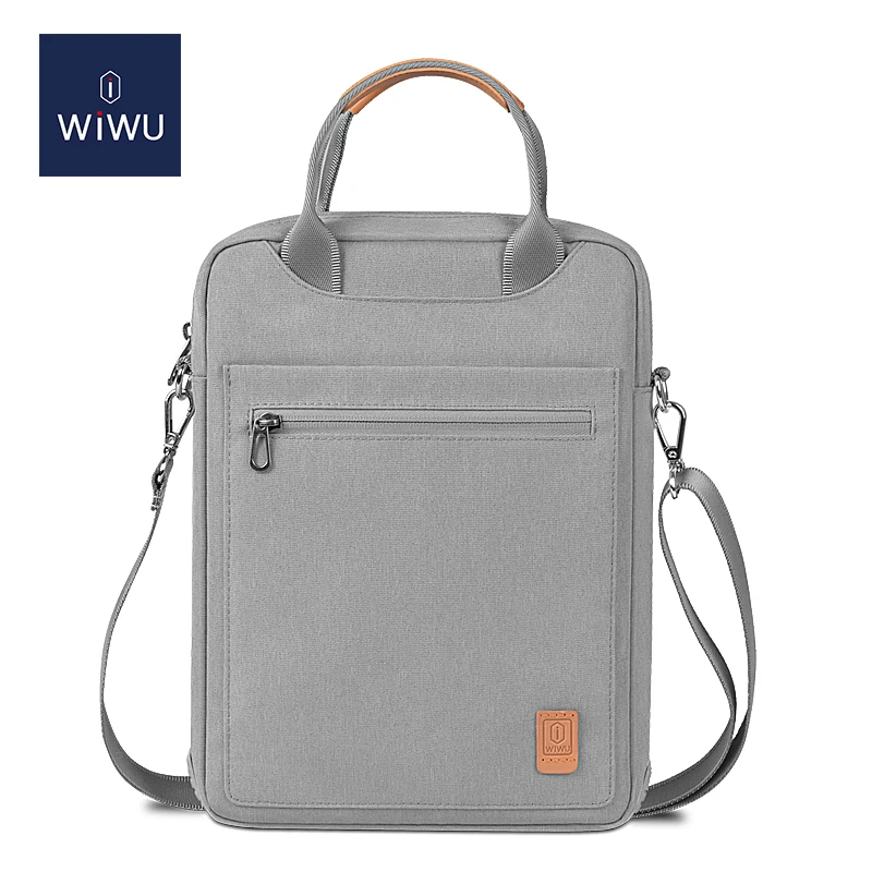 WiWU 11/12.9 Inch Waterproof Anti-Drop Tablet Bag Neoprene Laptop Sleeve Auxiliary Fur Lining Elastic Large Capacity Portability