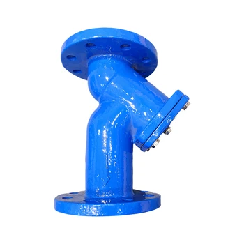 DIN-F1 DN50 PN10 PN16 Nodular Cast Iron DN300 DN125 Type Water Flange Filter Y Type Strainer