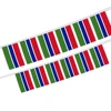 Le drapeau de Gambie
