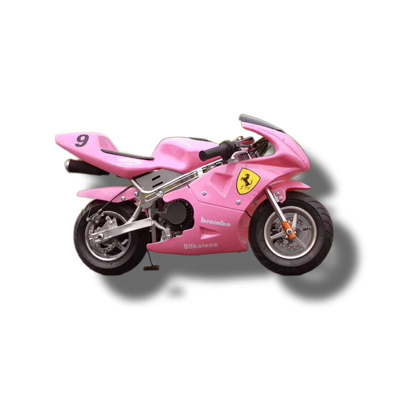 Sport Bike Pink Motorcycle For Sale 49CC Mini Dirt Bike Racing