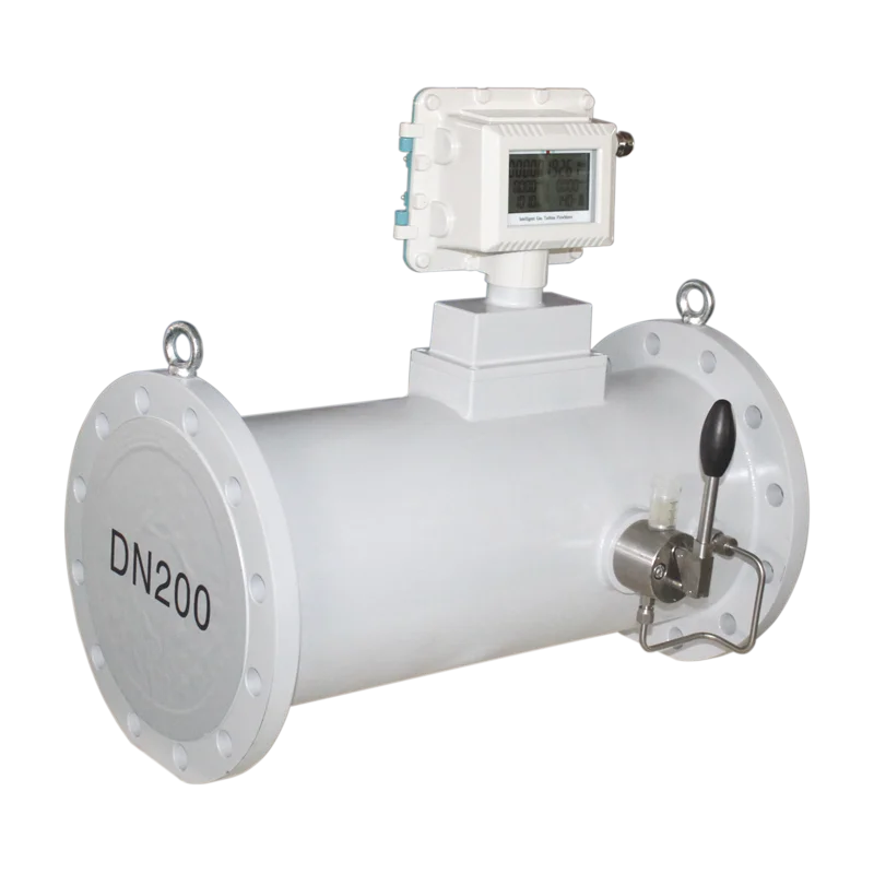 OEM Customizable Natural Gas Turbine Flow Meter Features Volume Correction