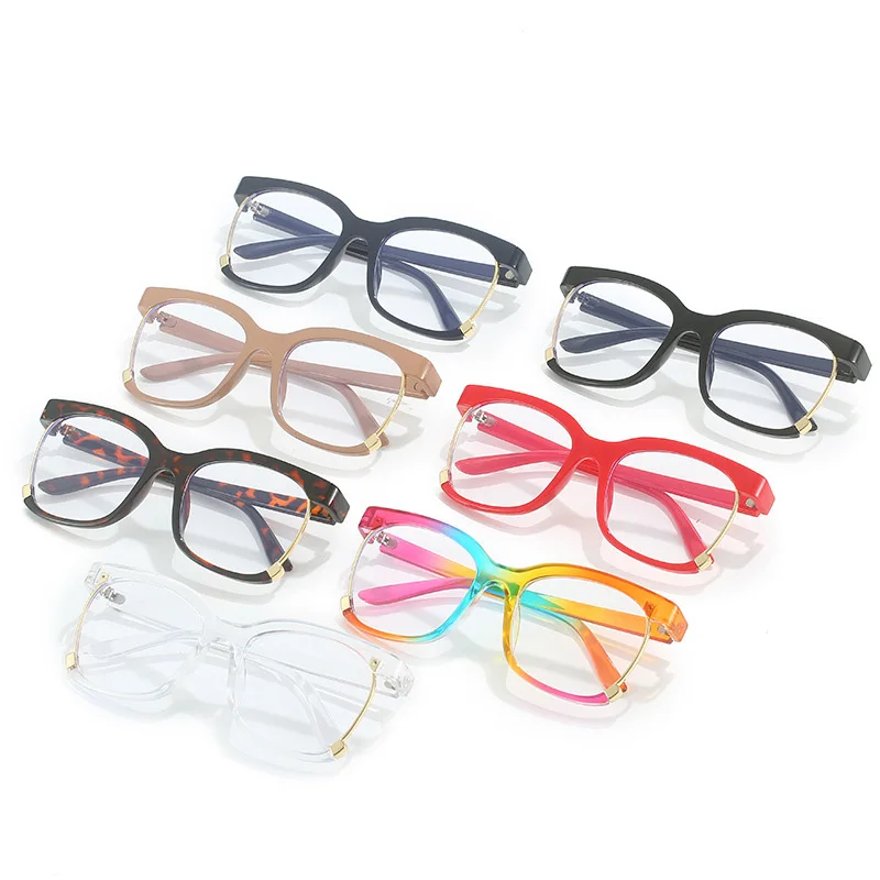 DL Glasses Computer Reading Eyeglasses 2024 Anti Blue Light Blocking Glasses Frame Custom Logo Round Optical Eyewear