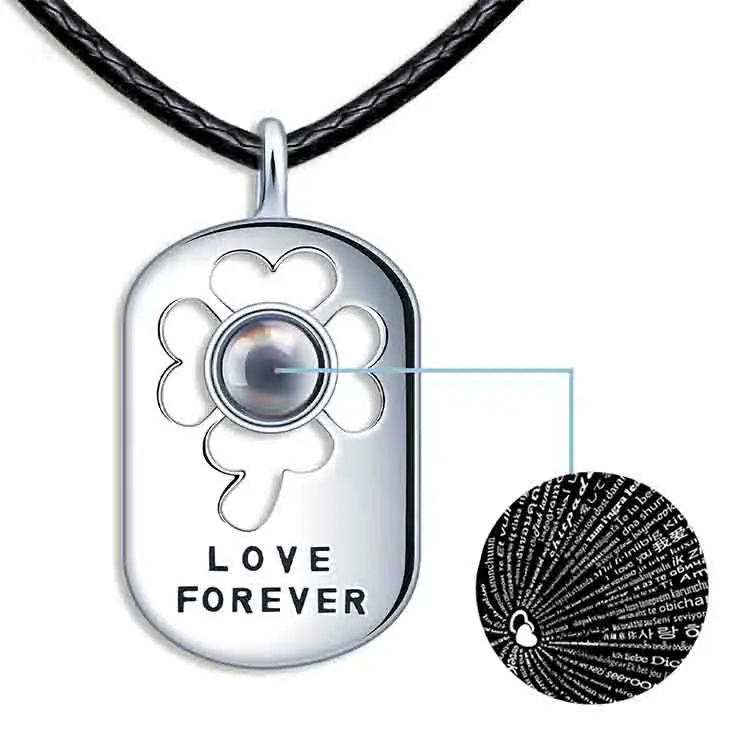 Projection Necklace,925 Silver Necklace 