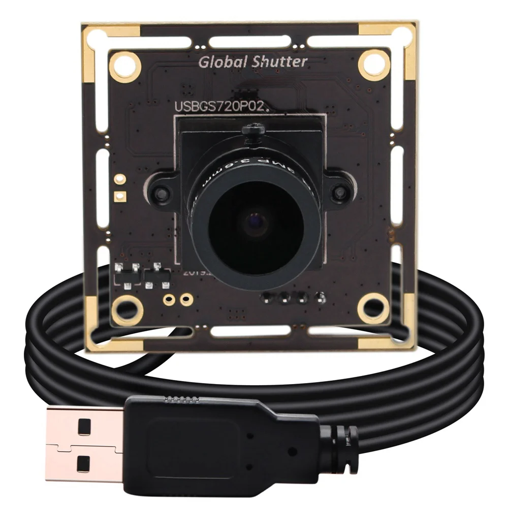 ELP 720P 60fpsカラーUSBウェブカメラ高速1MP HD CMOSミニグローバル
