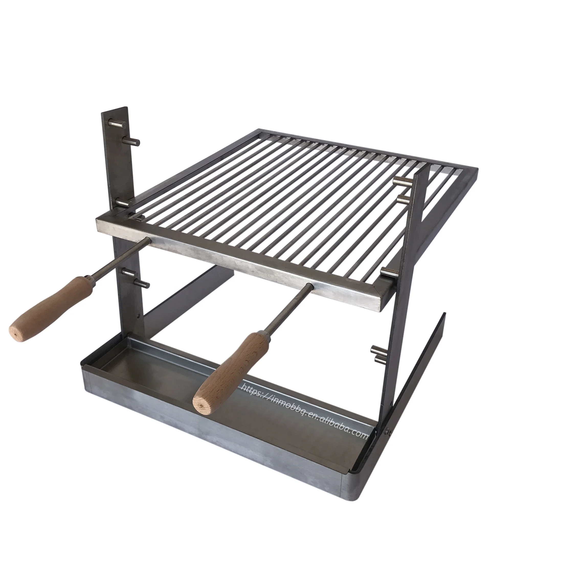 Barbecue Portatile Pieghevole KSTE - Griglia In Acciaio Inox Per Campeggio E Escursionismo - Foto 7