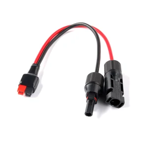 Solar Panel Cable Kits Compatible with Power for Goal Zero Yeti, Suaoki, Renogy Portable Solar Generator Power Station