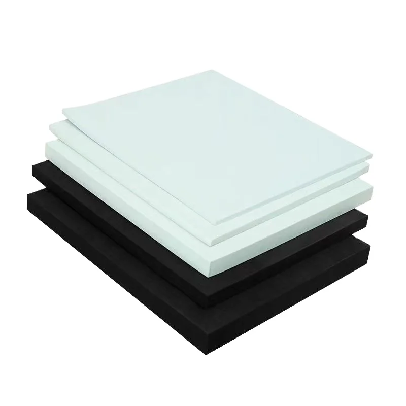 Black high density eva foam board  white packing lining customized