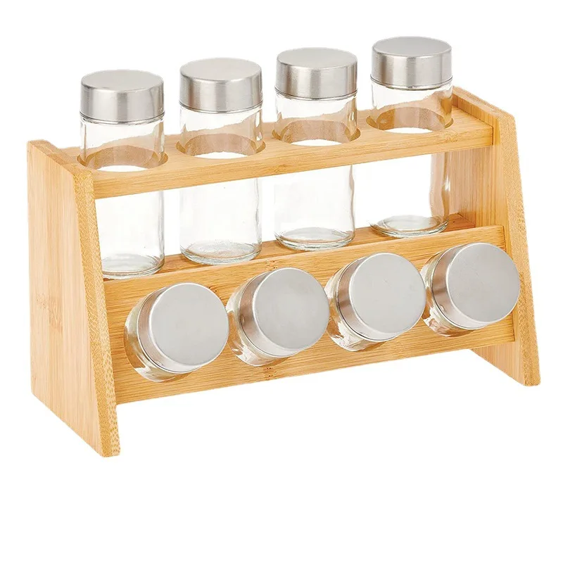 New Arrivals Bamboo Tumbler Lid Water Bottle Lid Organizer For Kitchen