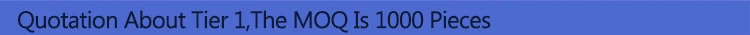 Quotation About Tier 1