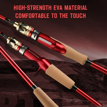 CHEERY Ultralight 1.5m/1.68m Carbon Fiber Baitcasting Rod for Ocean Boat Fishing for Squid Jig and Cuttlefish Casting Rod – Metal Jig – view 4