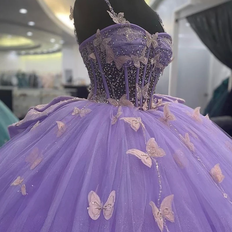 Princess Quinceanera Dress 2023 - Applique Bead Crystal Princess Quinceanera Dress 2023 - Applique Bead Crystal
