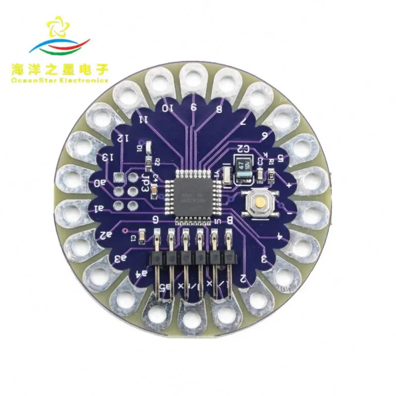 
Новый и оригинальный lilypad 328 материнская плата DC 3,3 V Wi-Fi Atmel Atmega328V-20PU микроконтроллер 