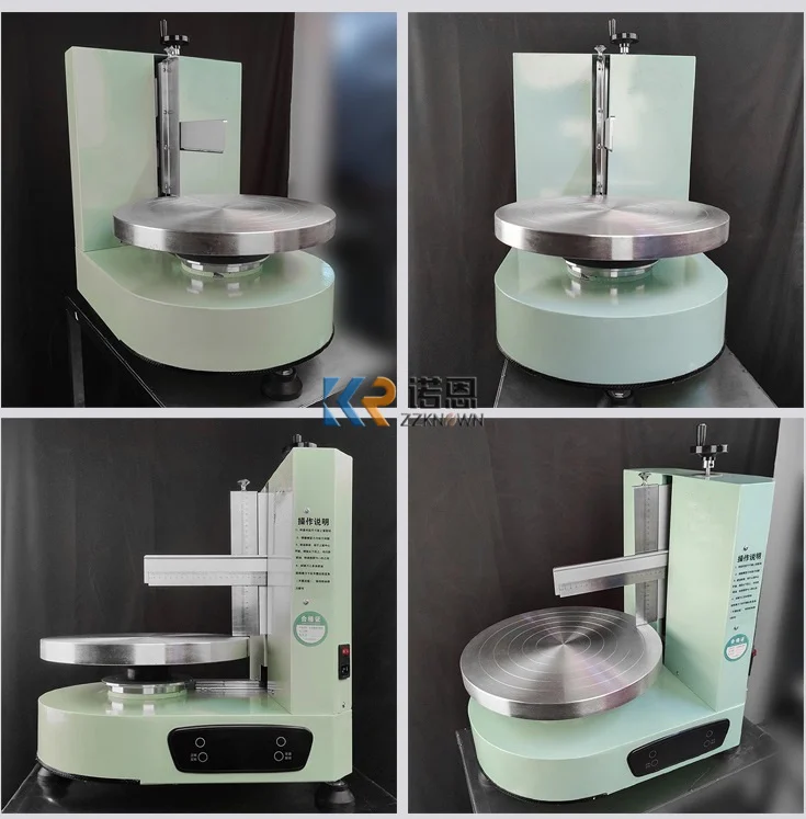 OEM Manual Cake Decorating Machines Semi Automatic Cake Dressing Icing Maker